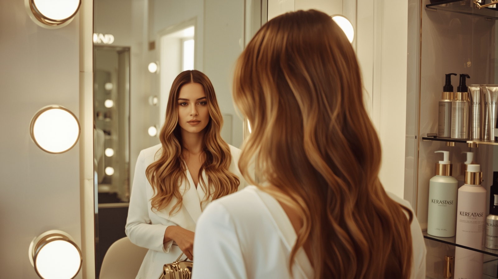 Before: natural hair