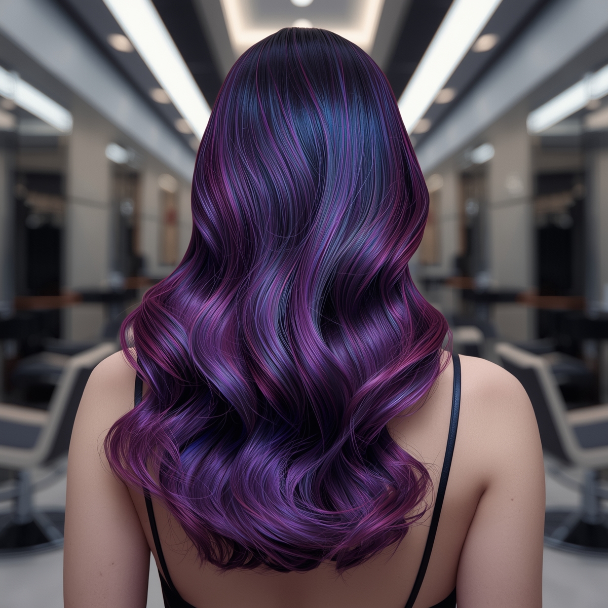 Luxury hair fashion photography